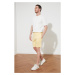 Trendyol Yellow Men's Regular Fit Shorts &amp; Bermuda