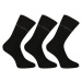 3PACK Pietro Filipi High Bamboo Black Socks