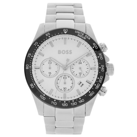 BOSS Hodinky Hero-Le 1514130 Strieborná Hugo Boss