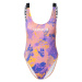 Calvin Klein Swimwear Jednodielne plavky  fialová / zmiešané farby