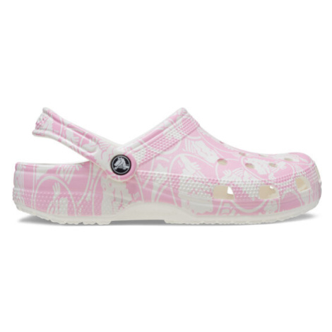 Crocs Šľapky Classic Duke Print Clog 210003 Ružová