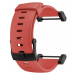 Suunto Silikonový řemínek k hodinkám Core červený s černou sponou