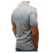 Men's light gray polo shirt PX0203