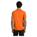 SOĽS Maracana 2 Ssl Uni funkčné tričko SL01638 Orange / Black