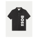 Boss Polokošeľa J50703 S Čierna Regular Fit