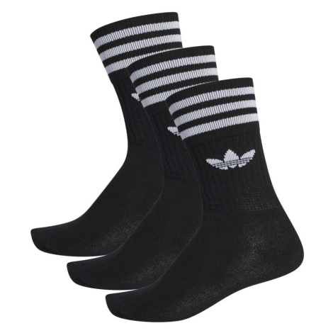 adidas  Solid crew sock  Ponožky Čierna