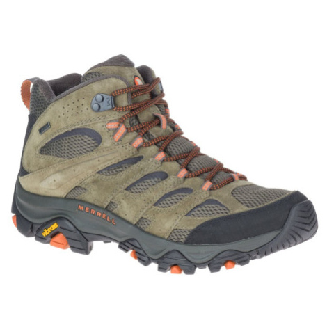 Pánska členková turistická obuv MERRELL Moab 3 Mid GTX olive