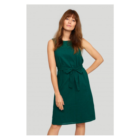 Dámske šaty SUK586 - Greenpoint tmavě zelená
