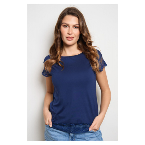 Tričko SUZETTE Eldar - barva:ELDNBLUE/námornícka
