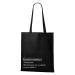 Plátená taška s potlačou Feminismus - praktická plátená taška cez rameno
