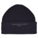 Tommy Hilfiger Čiapka - TH HORIZON BEANIE modrá