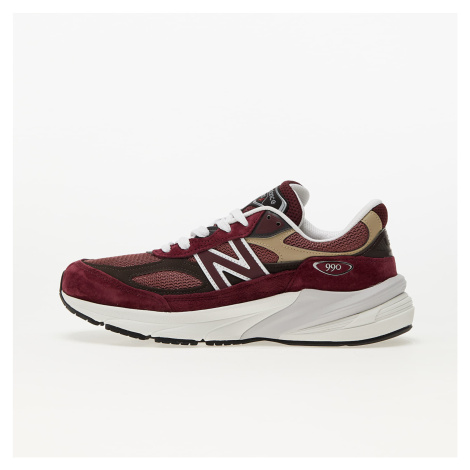 Tenisky New Balance 990 V6 Made in USA Burgundy/ Tan