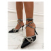 Saténové sandále zdobené s kamienkami LOLITA*