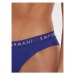 Emporio Armani Underwear Súprava 2 kusov brazílskych nohavičiek 163337 4F227 07191 Modrá