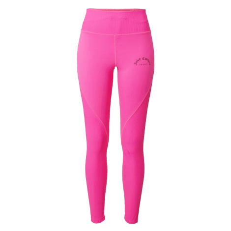 Juicy Couture Sport Športové nohavice 'LORRAINE'  ružová / čierna