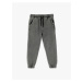 Koton Sweatpants with Waist Tie and Pocket Detail, Cotton