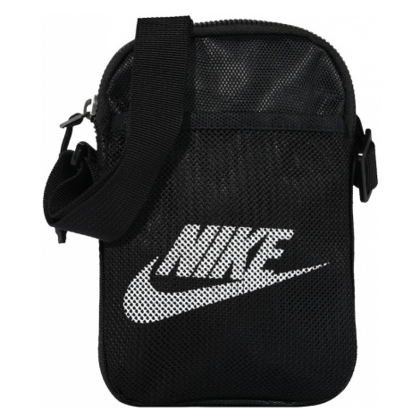 Nike Sportswear Taška cez rameno 'Heritage'  čierna / biela
