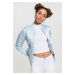 Women's satin jacket Bomber jacket babyblue