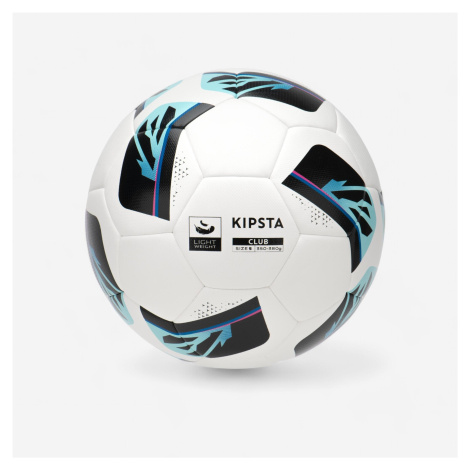 Futbalová lopta Hybride Club Ball Light veľkosť 5 biela KIPSTA