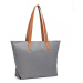 Miss Lulu vodeodolná casual shopping taška - šedá - 14L