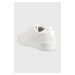 Kožené tenisky Karl Lagerfeld MAXI KUP biela farba, KL52215