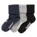 Hummel Ponožky 'Sora'  námornícka modrá / sivá melírovaná / čierna / biela