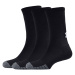Under Armour Detské športové ponožky 3 páry 1375585 Black