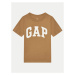 Gap Tričko 885814-00 Béžová Regular Fit