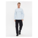 Calvin Klein Jeans Mikina Logo Repeat J30J324624 Modrá Regular Fit