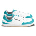 Barefoot tenisky Barebarics Wave - White & Dark Turquoise