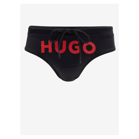 Čierne pánske plavky HUGO Laguna Hugo Boss