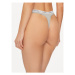 Calvin Klein Underwear Stringové nohavičky 000QD5043E Sivá