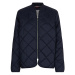 Tommy Hilfiger Bunda - QUILTED BOMBER JACKET modrá