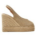 Castañer Espadrilky Barbara/8Ed/032 023409 Zlatá