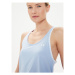 Under Armour Top Ua Knockout Tank 1351596-539 Modrá Loose Fit