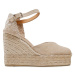 Castañer Espadrilky Chiarita/8ED/002 022206-2017-35 Béžová