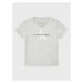 Calvin Klein Jeans Tričko Monogram IN0IN00001 Sivá Regular Fit