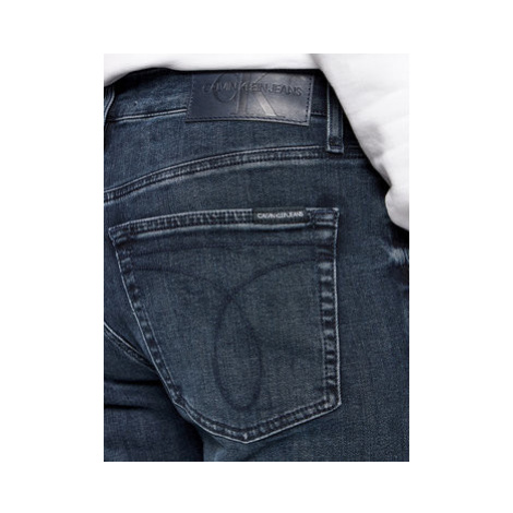 Calvin Klein Jeans Džínsy J30J317663 Tmavomodrá Slim Fit