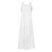 Rinascimento Letné šaty CFC0103535003 Biela Regular Fit