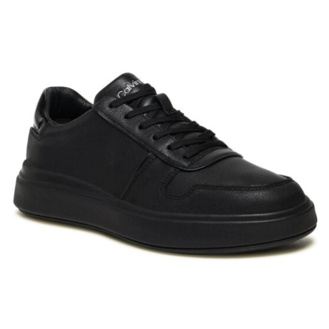 Calvin Klein Sneakersy Low Top Lace Up Piping HM0HM00992 Čierna