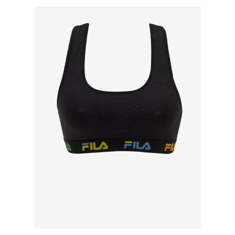 Černá sportovní podprsenka FILA