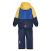 Chlapčenský set lyžiarskej bundy s nohavicami COLOR KIDS Ski Set - Colorblock, total eclipse