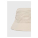 Bavlnený klobúk Tommy Hilfiger béžová farba, bavlnený