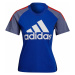 ADIDAS SPORTSWEAR Funkčné tričko  dymovo modrá / kráľovská modrá / červená / biela