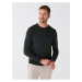 LC Waikiki Crew Neck Long Sleeve Men's Knitwear Sweater