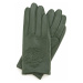 Elegantné zelené rukavice pre dámy