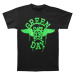 Green Day Tričko Neon Black Unisex Black