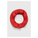 Šál komín Salewa Icono červená farba, vzorovaný, 00-0000024885