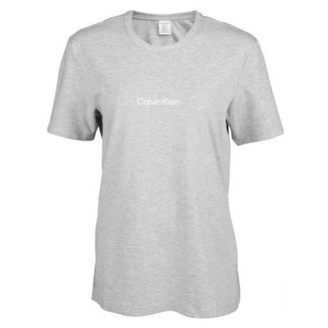Calvin Klein S/S CREW NECK Dámske tričko, sivá, veľkosť