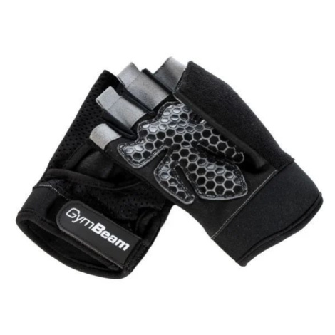 Gymbeam fitness rukavice grip black xxl čierna